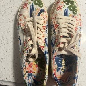 FARM Rio Women's Multicolor Floral Sneakers 9